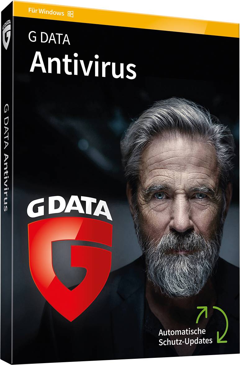 G-Data AntiVirus Vollversion, 3 Lizenzen Windows Antivirus