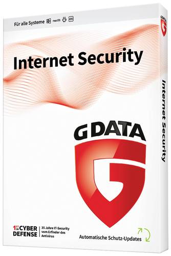 G Data Internet Security Vollversion, 3 Lizenzen Windows, Mac, Android, iOS Antivirus, Sicherheits S  - Onlineshop Voelkner