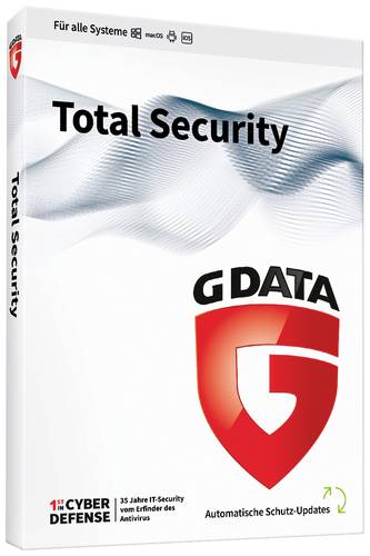 G Data Total Security Vollversion, 1 Lizenz Windows, Mac, Android, iOS Antivirus, Sicherheits Softwa  - Onlineshop Voelkner