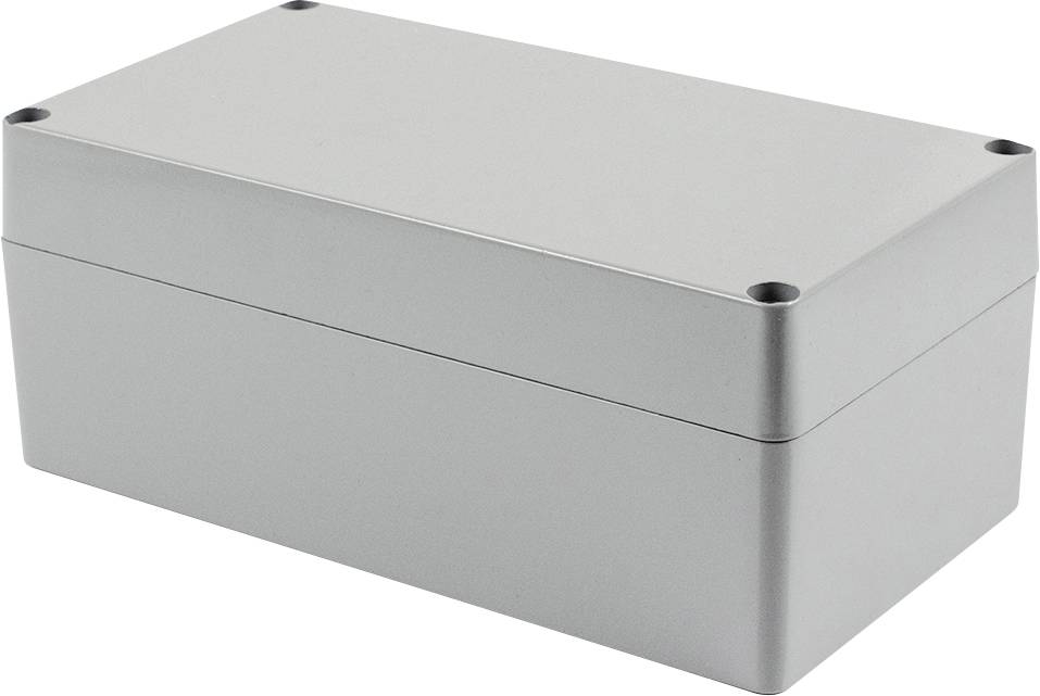 Hammond Electronics 1590Z155GY Universal-Gehäuse 221 x 120 x 91 Aluminium Druckguss Grau 1St.