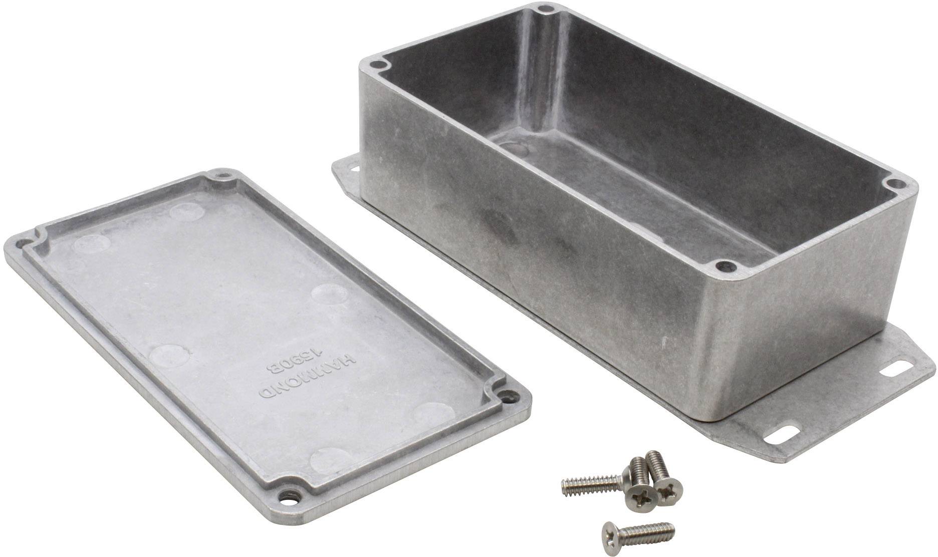 Hammond Electronics 1590B2F Universal-Gehäuse 112 x 60 x 38 Aluminium Druckguss Natur 1St.