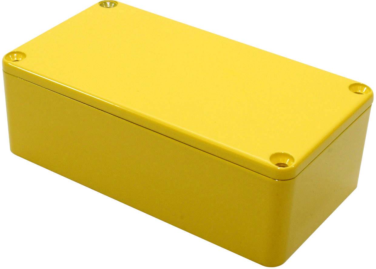 Hammond Electronics 1590B2YL Universal-Gehäuse 112 x 60 x 38 Aluminium Druckguss Gelb 1St.