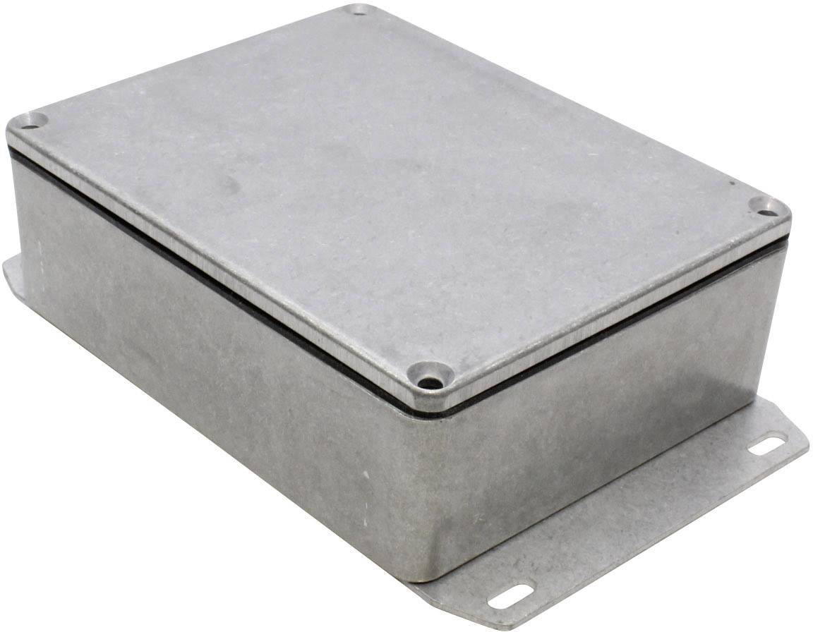Hammond Electronics 1590WBB2F Universal-Gehäuse 119 x 94 x 38 Aluminium Druckguss Natur 1 St.