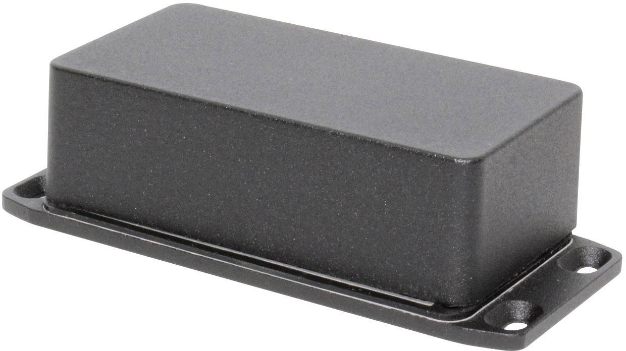 Hammond Electronics 1590WB2FLBK Universal-Gehäuse 112 x 60 x 38 Aluminium Druckguss Schwarz 1St.
