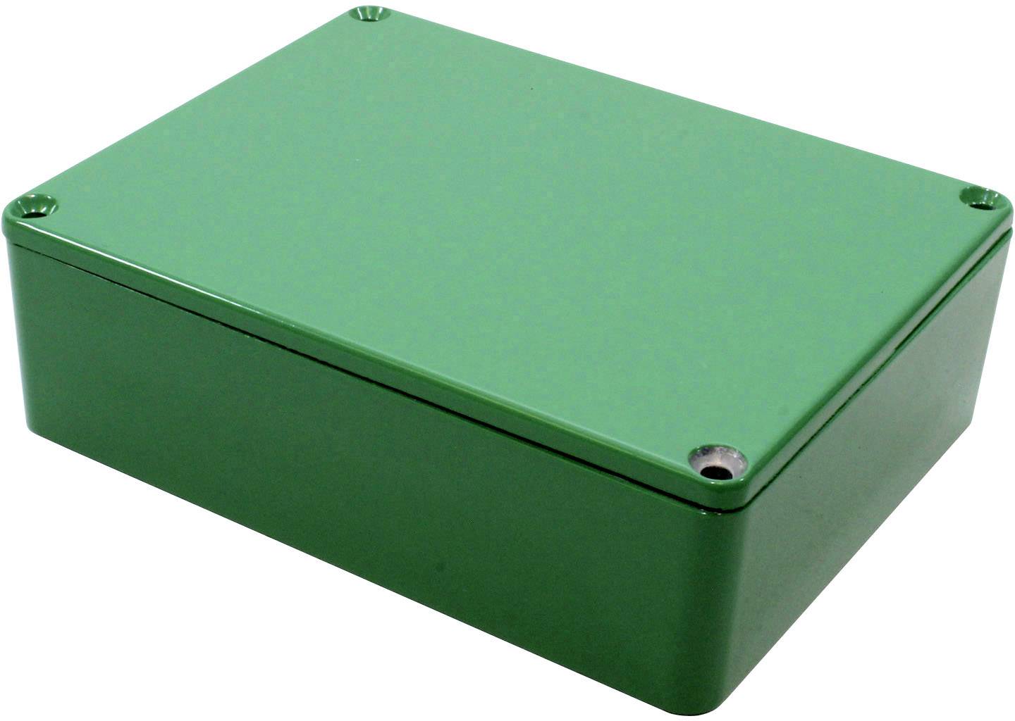 Hammond Electronics 1590BB2GR Universal-Gehäuse 119 x 94 x 38 Aluminium Druckguss Grün 1 St.