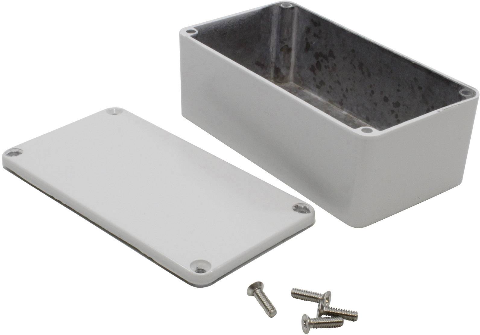 Hammond Electronics 1590BSLG Universal-Gehäuse 112 x 60 x 38 Aluminium Druckguss Lichtgrau 1St.