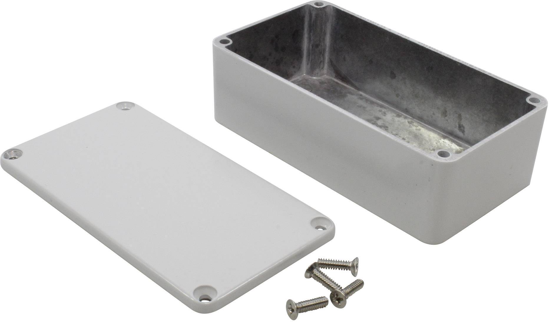 Hammond Electronics 1590B2LG Universal-Gehäuse 112 x 60 x 38 Aluminium Druckguss Lichtgrau 1St.