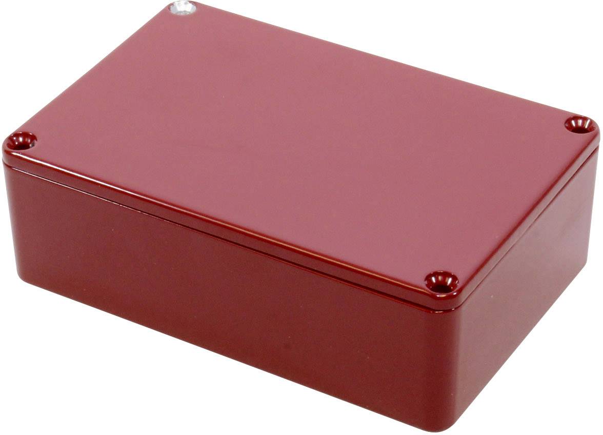 Hammond Electronics 1590B3RD Universal-Gehäuse 116 x 77 x 38 Aluminium Druckguss Rot 1St.