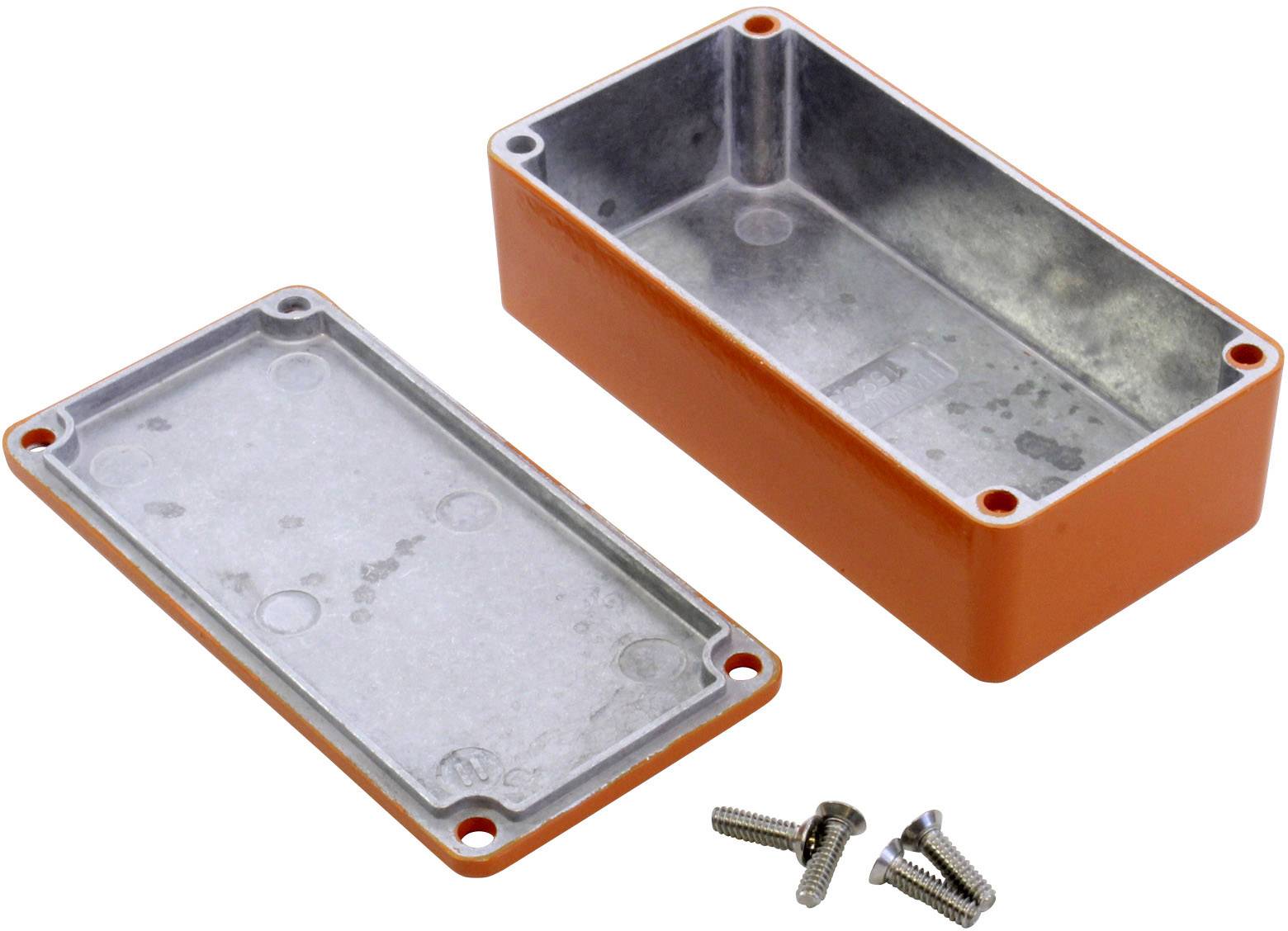 Hammond Electronics 1590G2OR Universal-Gehäuse 100 x 50 x 31 Aluminium Druckguss Orange 1St.