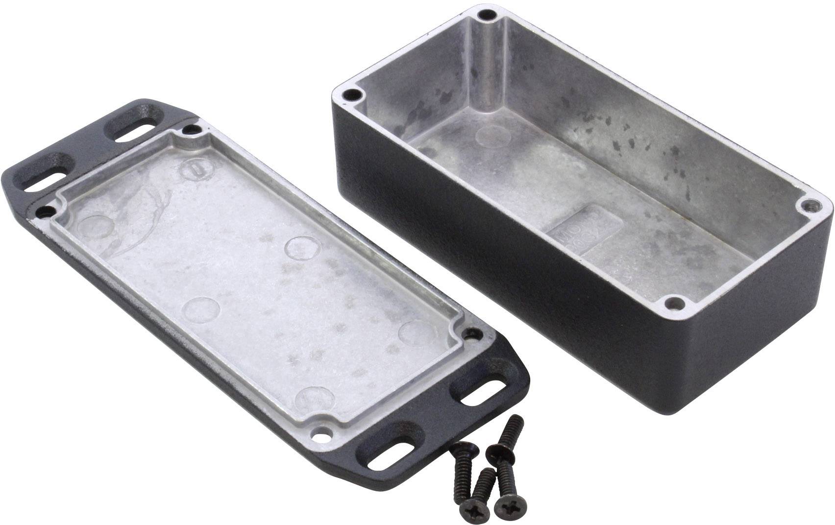 Hammond Electronics 1590G2FLBK Universal-Gehäuse 100 x 50 x 31 Aluminium Druckguss Schwarz 1St.