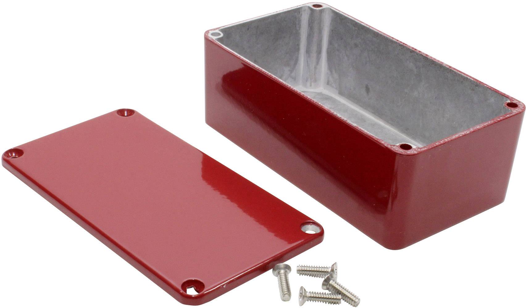 Hammond Electronics 1590BSRD Universal-Gehäuse 112 x 60 x 38 Aluminium Druckguss Rot 1St.