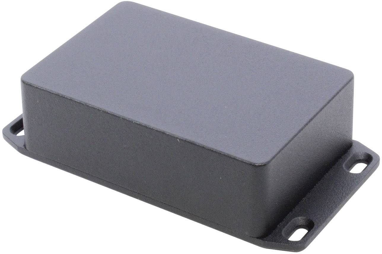 Hammond Electronics 1590B3FLBK Universal-Gehäuse 116 x 77 x 38 Aluminium Druckguss Schwarz 1 St.