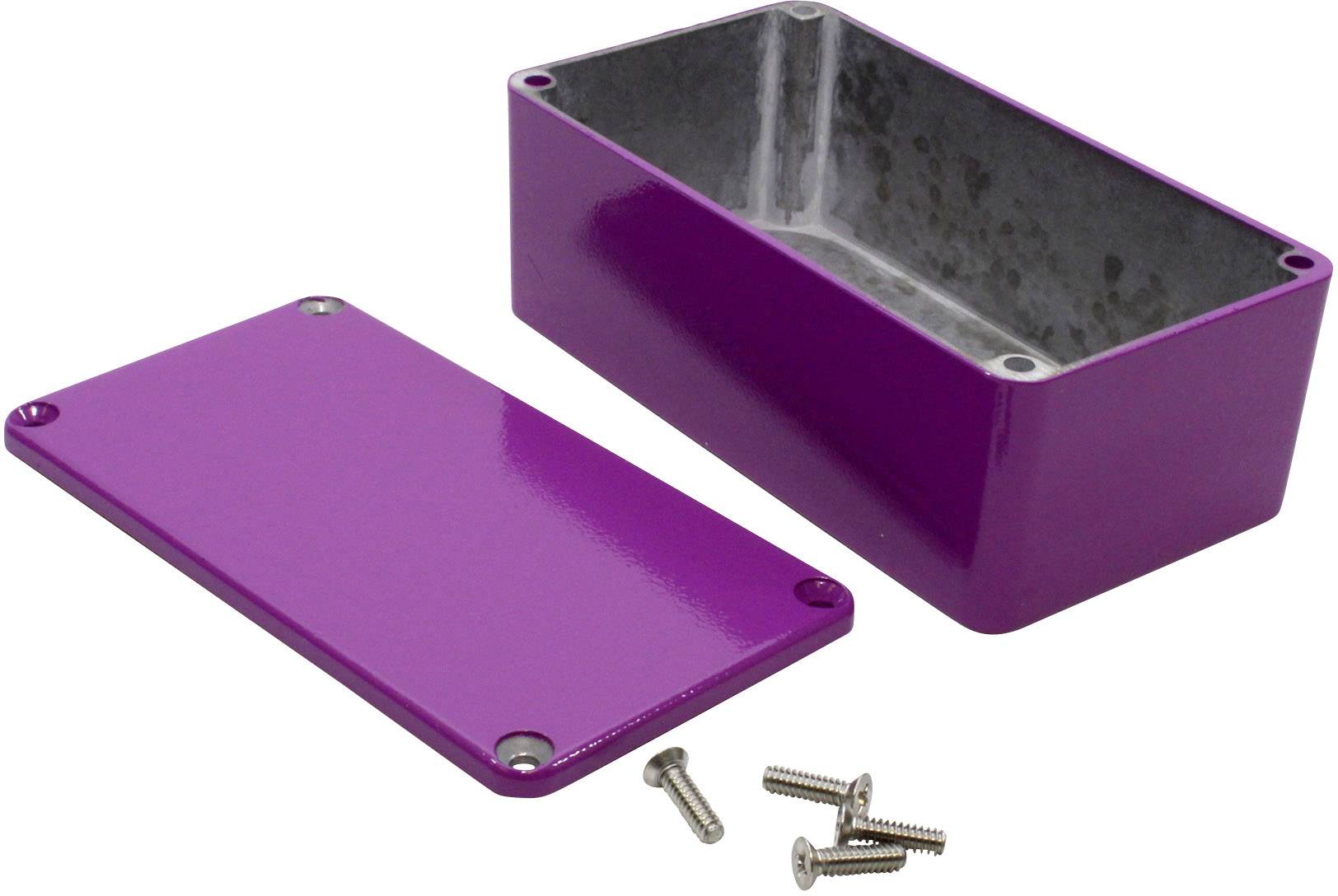 Hammond Electronics 1590BSPR Universal-Gehäuse 112 x 60 x 38 Aluminium Druckguss Lila 1St.