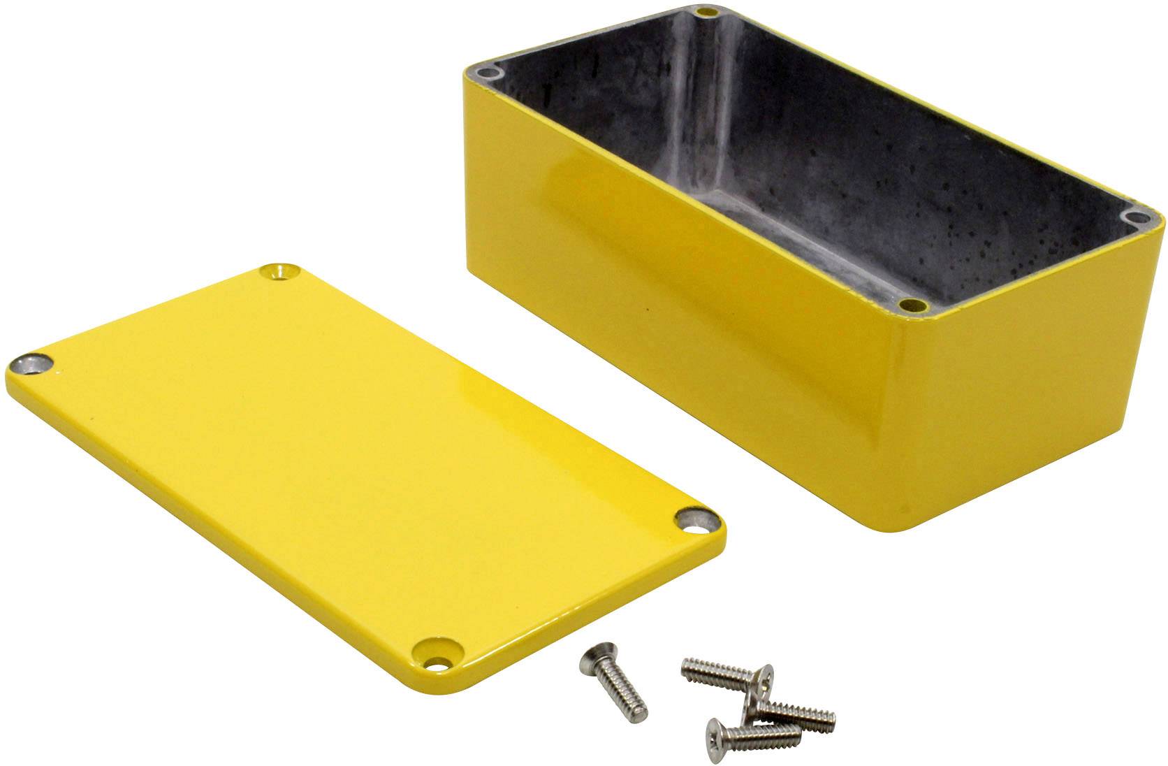 Hammond Electronics 1590BSYL Universal-Gehäuse 112 x 60 x 38 Aluminium Druckguss Gelb 1St.