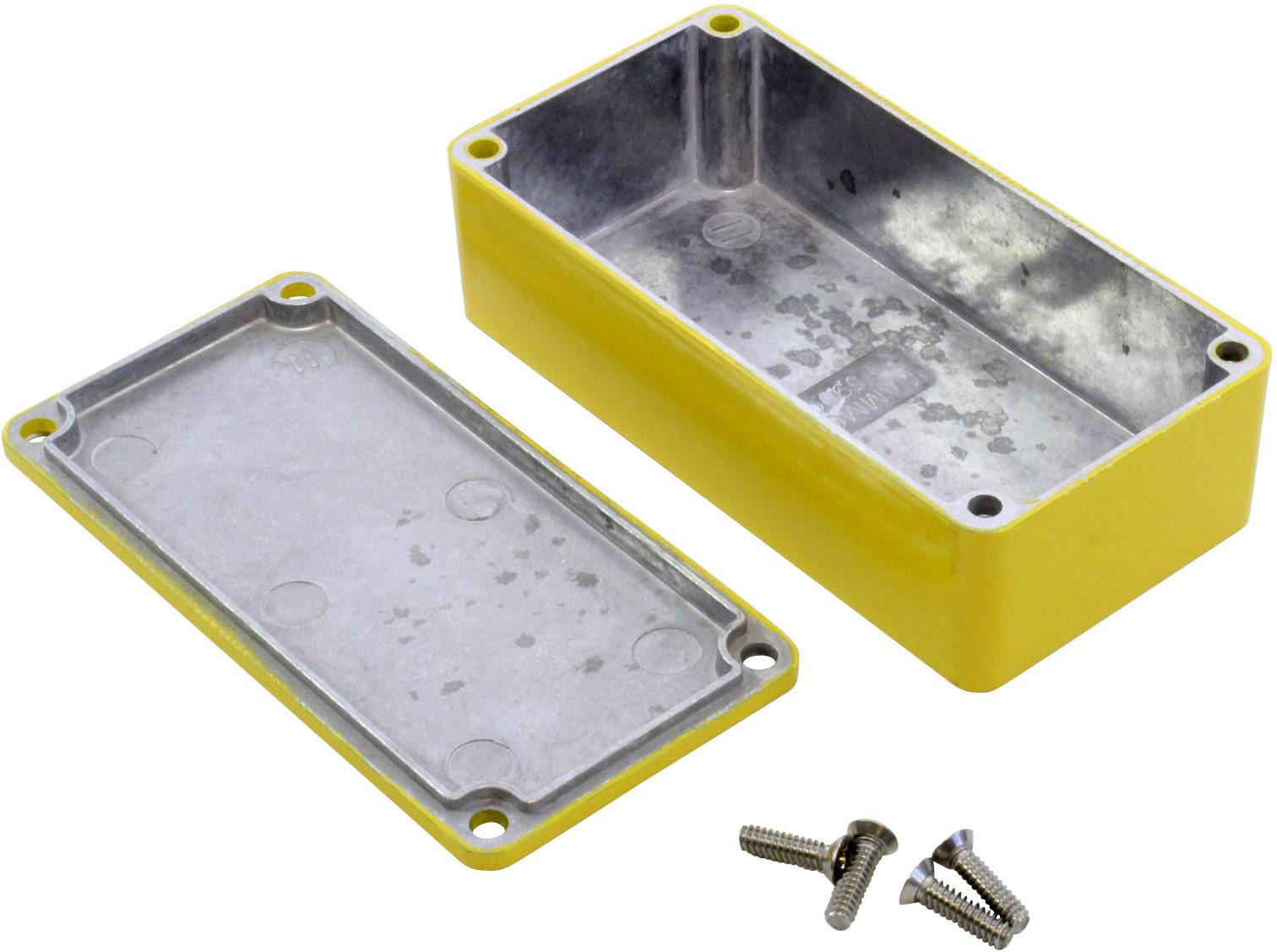 Hammond Electronics 1590G2YL Universal-Gehäuse 100 x 50 x 31 Aluminium Druckguss Gelb 1St.