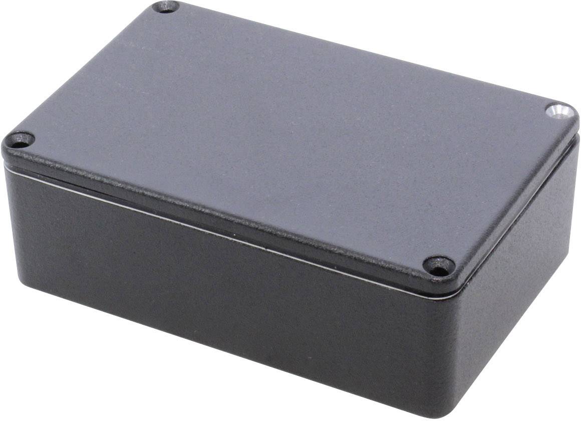 Hammond Electronics 1590WB3BK Universal-Gehäuse 116 x 77 x 38 Aluminium Druckguss Schwarz 1St.