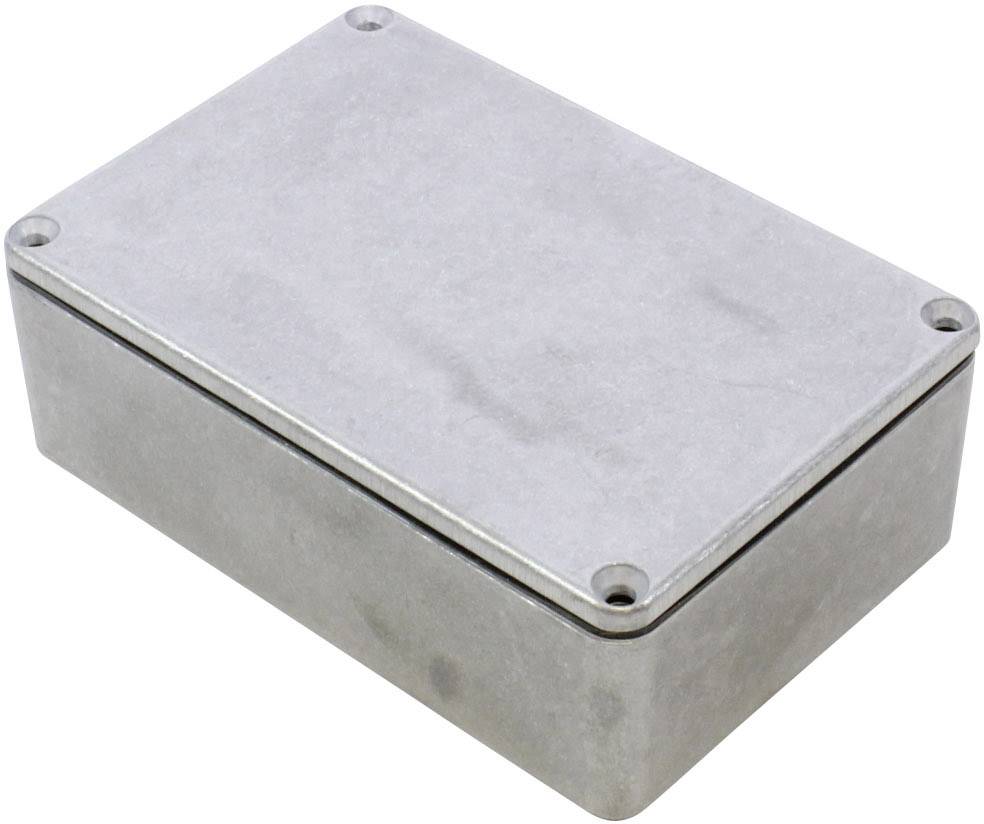 Hammond Electronics 1590WB3 Universal-Gehäuse 116 x 77 x 38 Aluminium Druckguss Natur 1St.