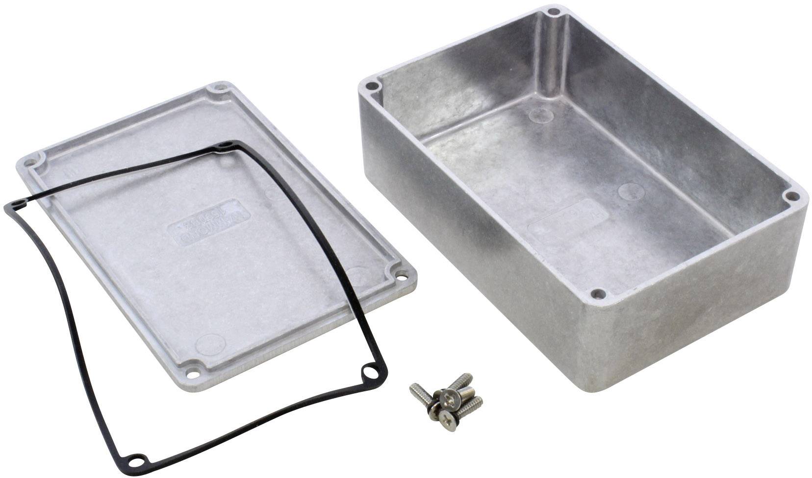 Hammond Electronics 1590WB3 Universal-Gehäuse 116 x 77 x 38 Aluminium Druckguss Natur 1St.