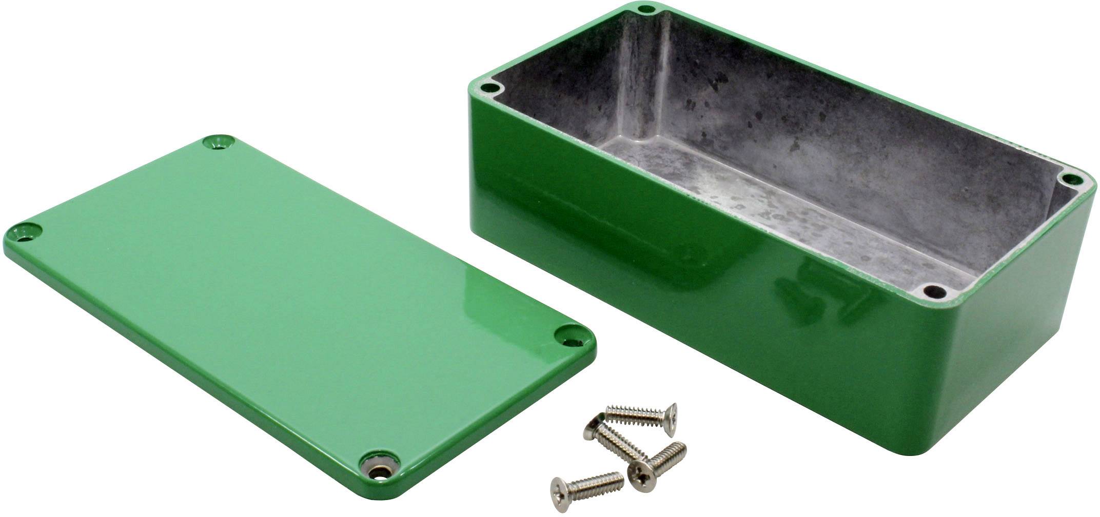 Hammond Electronics 1590B2GR Universal-Gehäuse 112 x 60 x 38 Aluminium Druckguss Grün 1St.