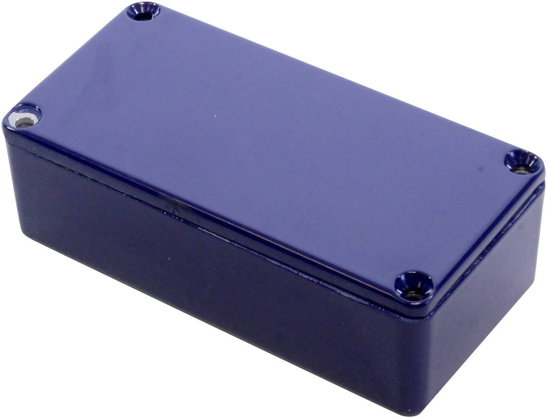 Hammond Electronics 1590G2CB Universal-Gehäuse 100 x 50 x 31 Aluminium Druckguss Blau 1 St.