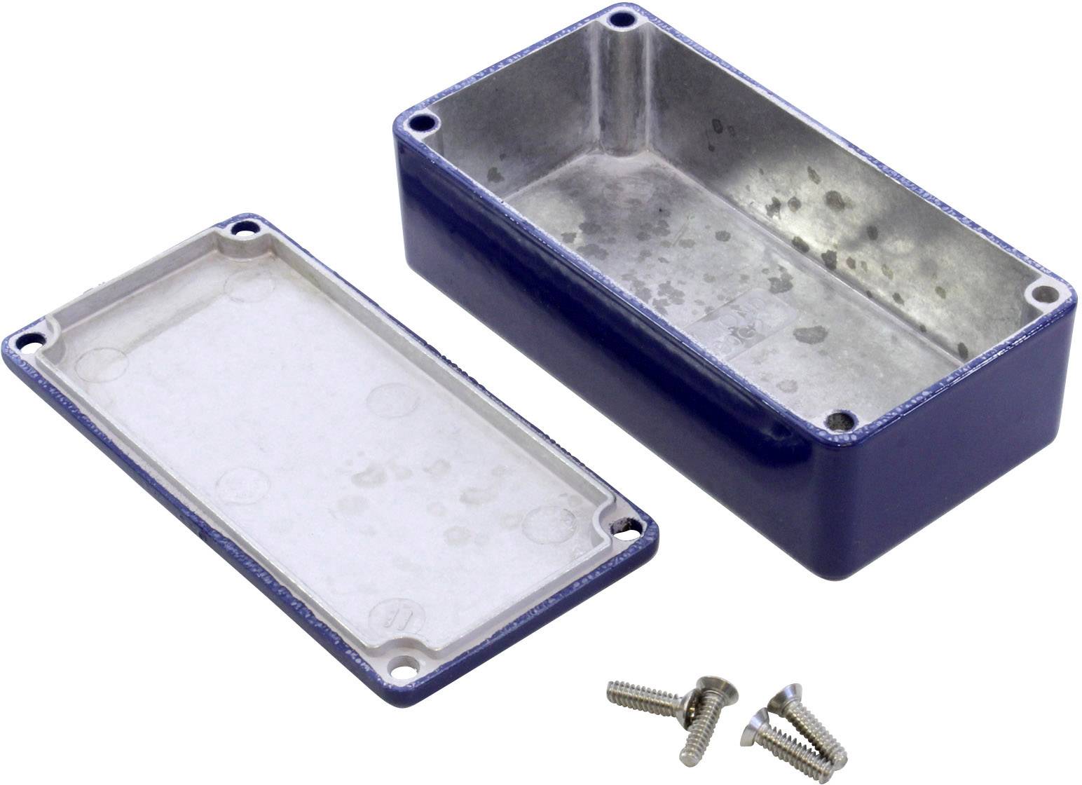 Hammond Electronics 1590G2CB Universal-Gehäuse 100 x 50 x 31 Aluminium Druckguss Blau 1St.