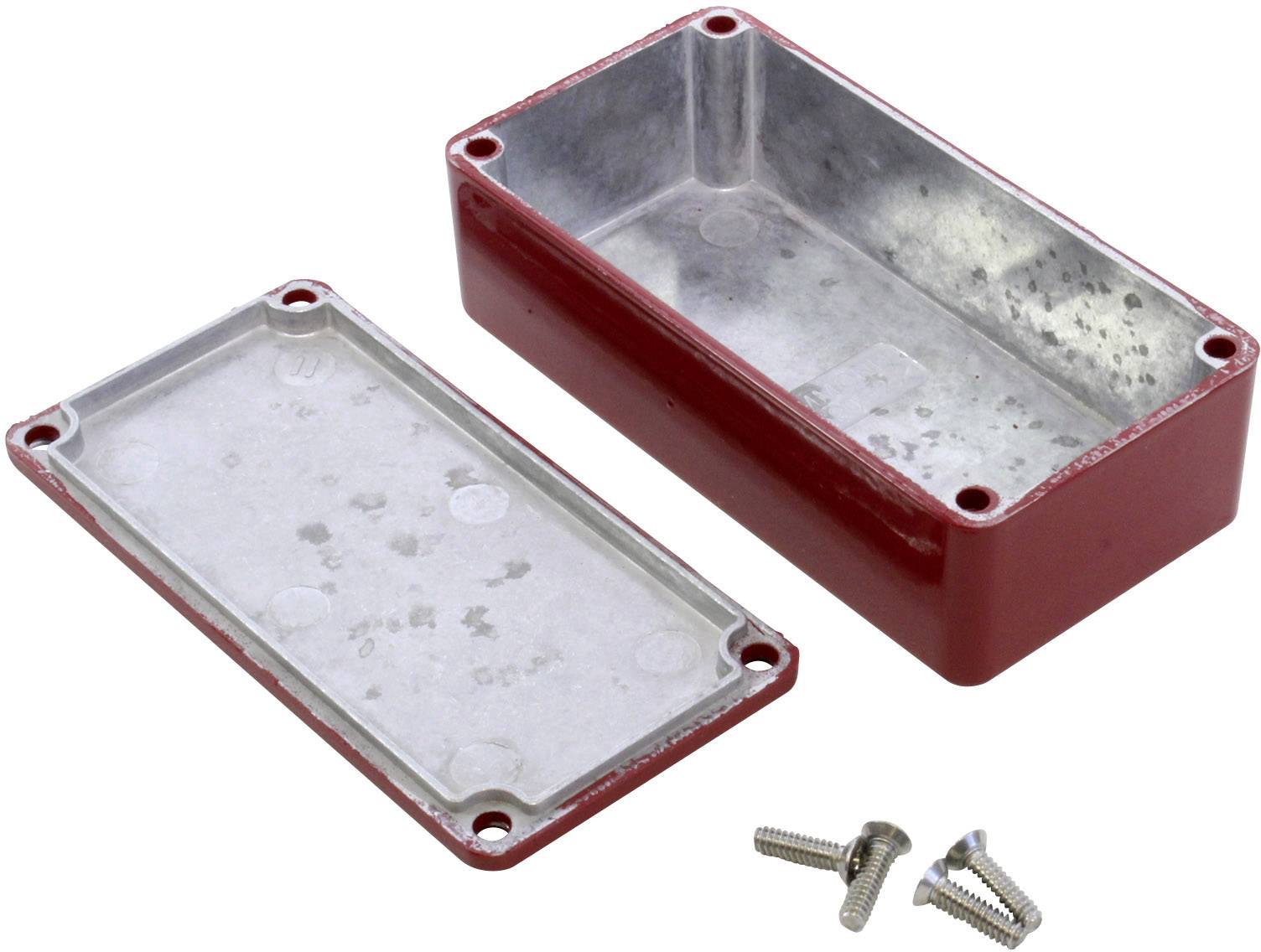 Hammond Electronics 1590G2RD Universal-Gehäuse 100 x 50 x 31 Aluminium Druckguss Rot 1St.