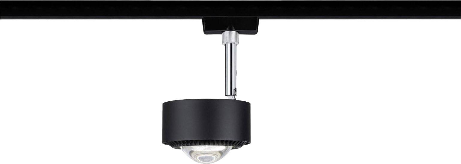 Paulmann URail Aldan Hochvolt-Schienensystem-Leuchte URail LED fest eingebaut 9W LED Schwarz (matt)