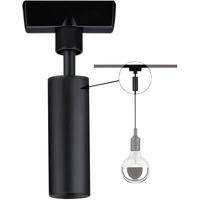 Paulmann 96914 Aufbausystem-Komponente Pendeladapter Schwarz (matt) Paulmann 96914 Aufbausystem-Komponente Pendeladapter Schwarz (matt)