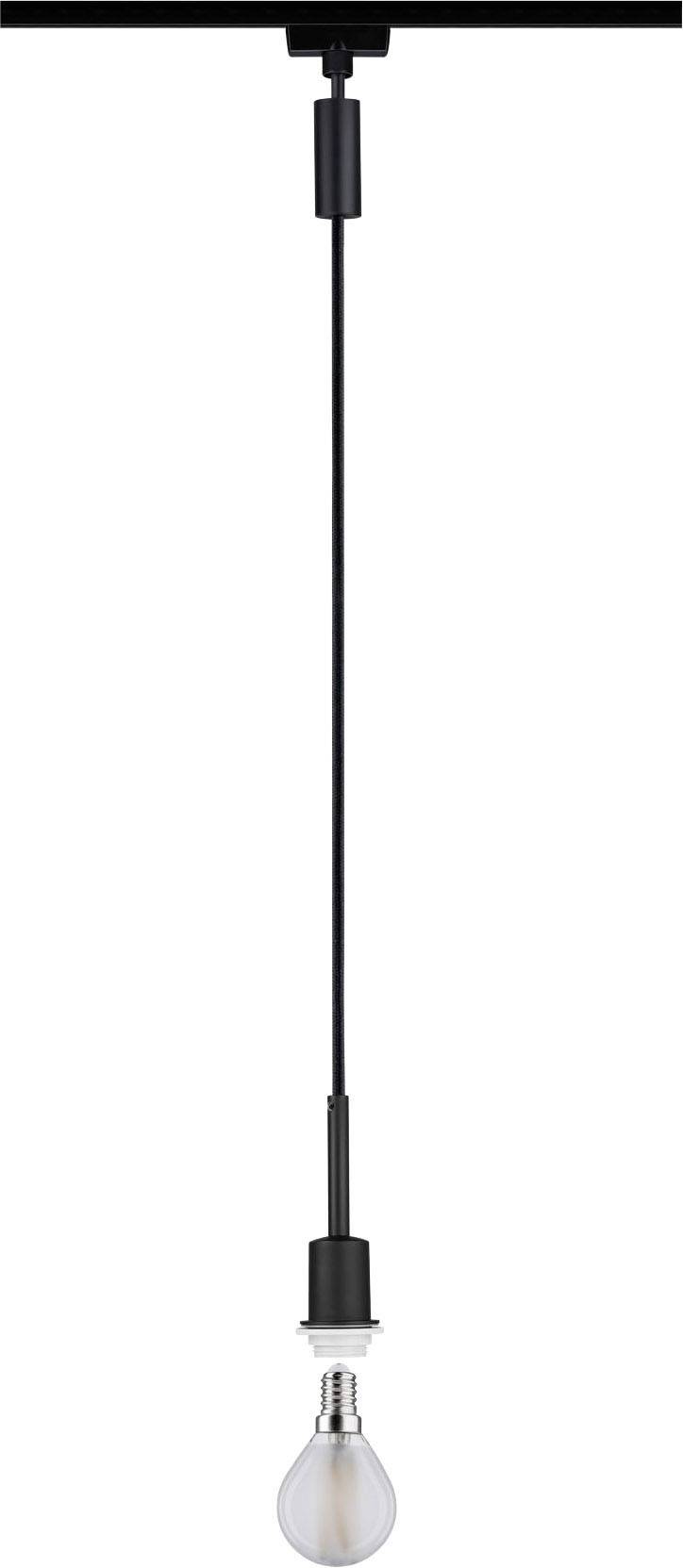 Paulmann Hochvolt-Schienensystem-Leuchte URail E14 Schwarz (matt)