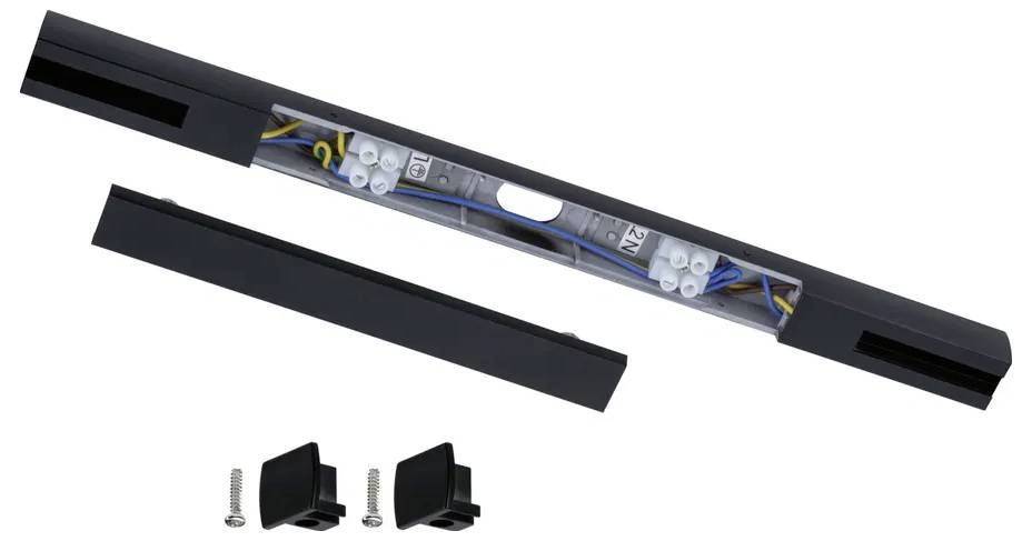 Paulmann URail 96921 Aufbausystem-Komponente Mitteleinspeiser Schwarz (matt)