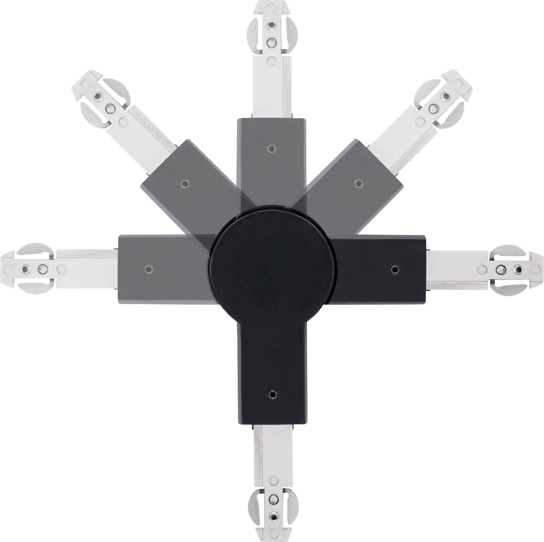 Paulmann 96909 Aufbausystem-Komponente Flexverbinder Schwarz (matt)