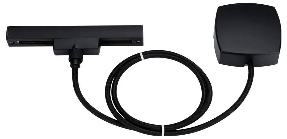 Paulmann 96916 Aufbausystem-Komponente Einspeiser Schwarz (matt)