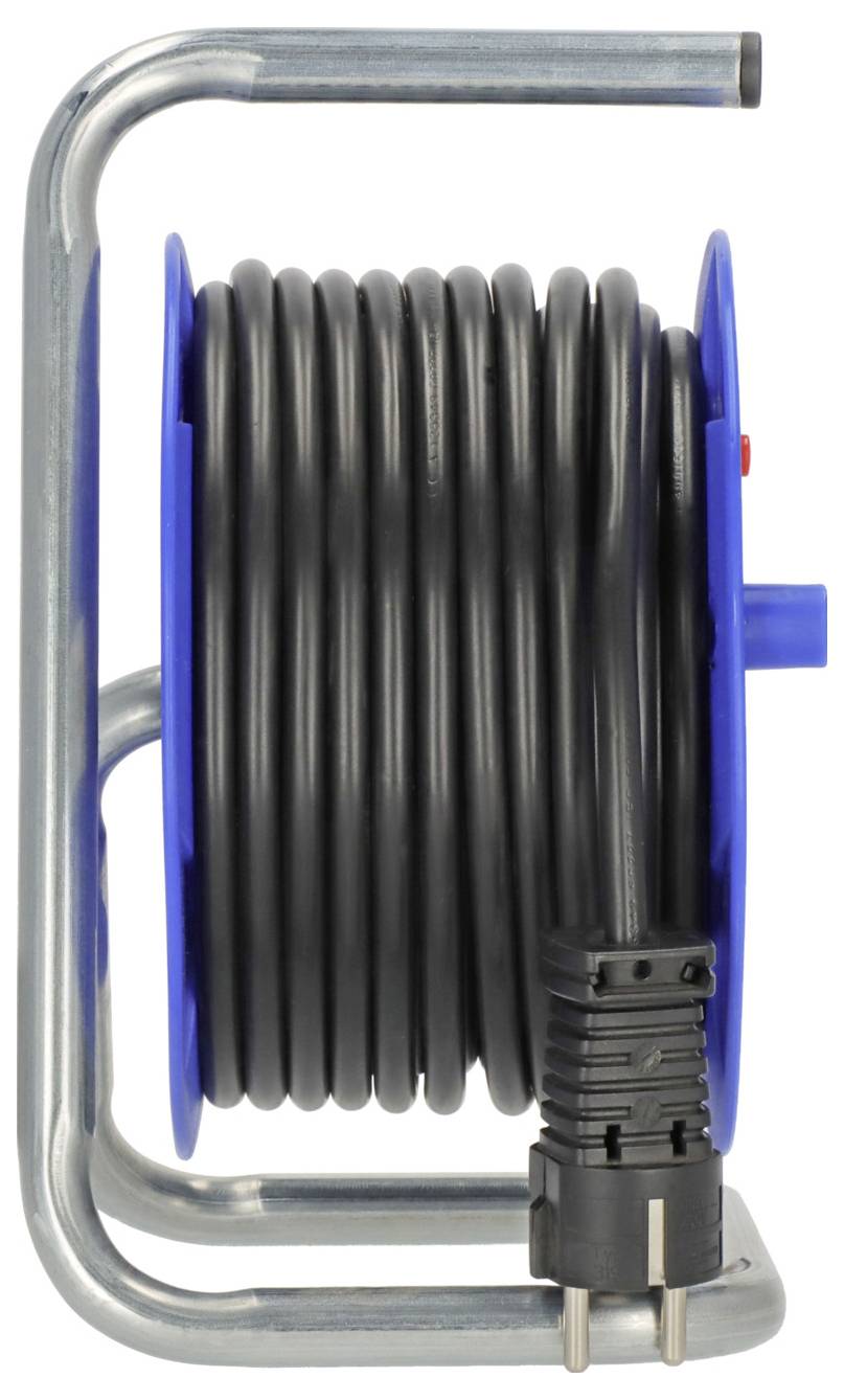 Brennenstuhl 1079180004 Kabeltrommel 15m Schwarz Schutzkontakt-Stecker