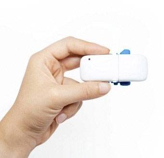 Tractive IKATI Katzen GPS Tracker Haustiertracker Weiß