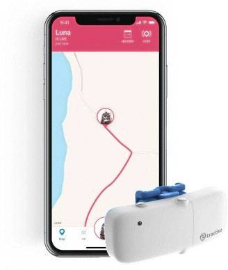 Tractive IKATI Katzen GPS Tracker Haustiertracker Weiß