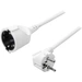 LogiLink LPS101 Strom Verlängerungskabel Weiß 3.00m H05VV-F 3G 1,5mm² 90° nach oben gewinkelt LogiLink LPS101 Strom Verlängerungskabel Weiß 3.00m H05VV-F 3G 1,5mm² 90° nach oben gewinkelt