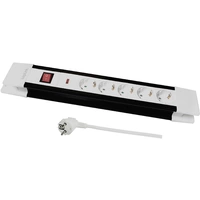 LogiLink LPS211 Steckdosenleiste mit Schalter Schwarz, Weiß Schutzkontakt 1St. LogiLink LPS211 Steckdosenleiste mit Schalter Schwarz, Weiß Schutzkontakt 1St.