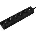 LogiLink LPS238B Steckdosenleiste Schwarz Schutzkontakt 1St. LogiLink LPS238B Steckdosenleiste Schwarz Schutzkontakt 1St.