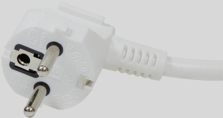 LogiLink LPS213U Steckdosenleiste mit Schalter Weiß Schutzkontakt 1 St.