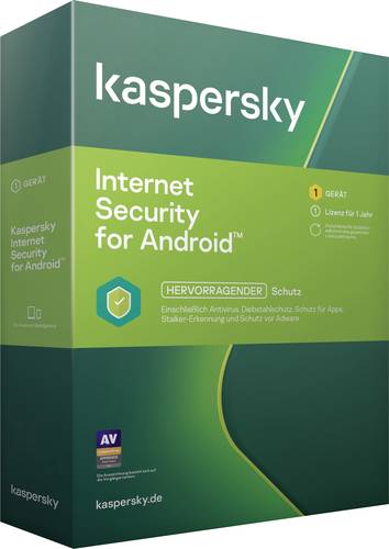 Kaspersky Lab Internet Security for Android (Code in a Box) Vollversion, 1 Lizenz Android Antivirus,