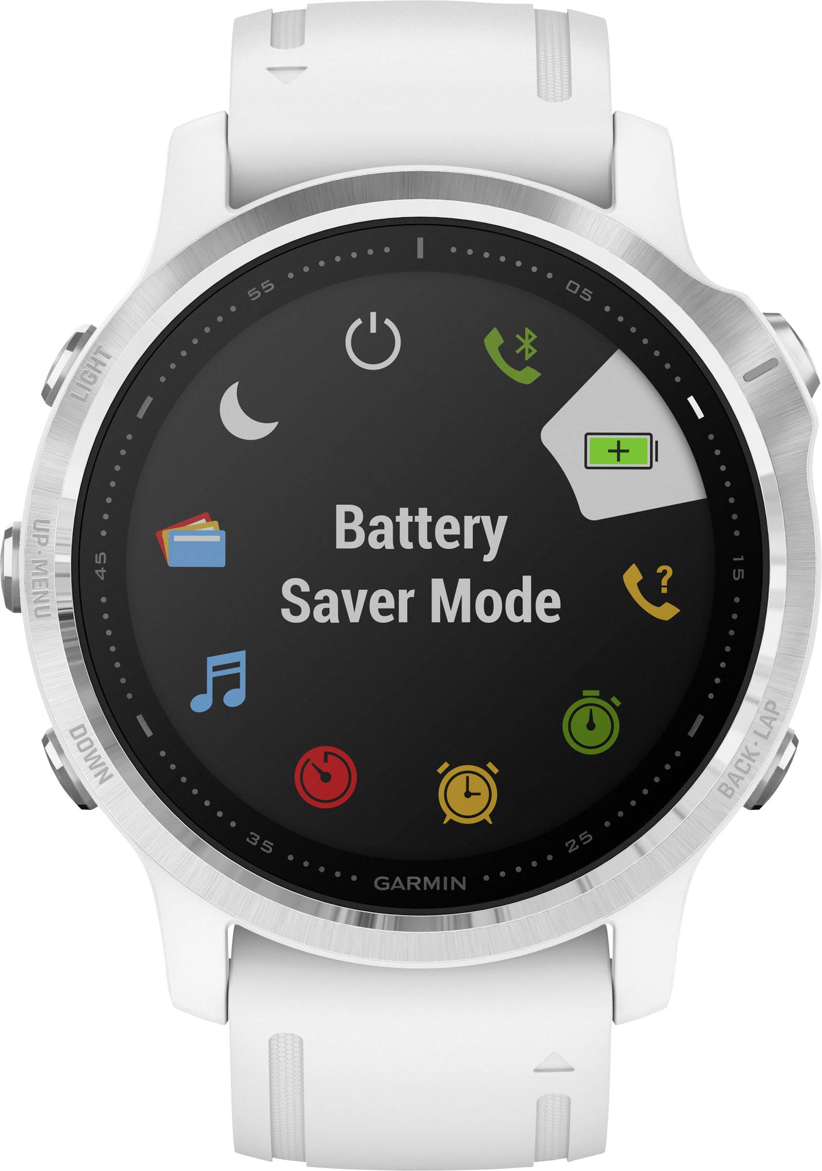 Garmin Fenix 6S Smartwatch 42 mm Weiß