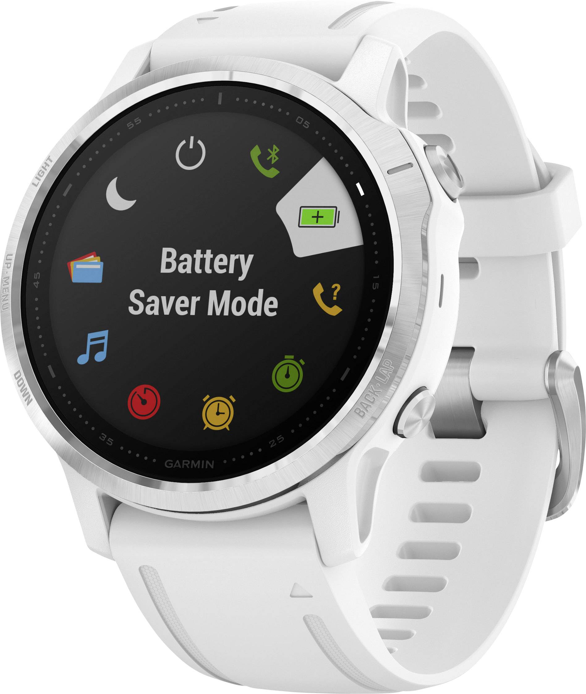 Garmin Fenix 6S Smartwatch 42 mm Weiß