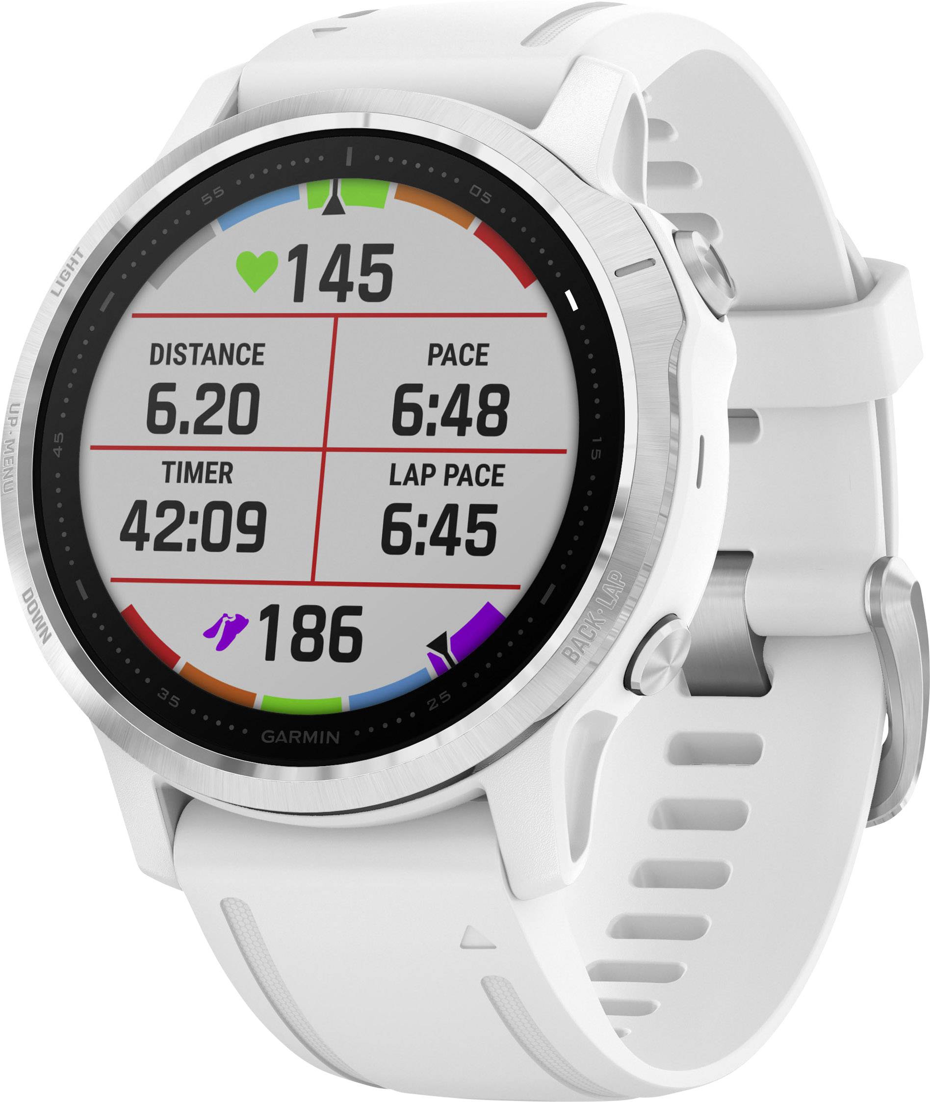 Garmin Fenix 6S Smartwatch 42 mm Weiß