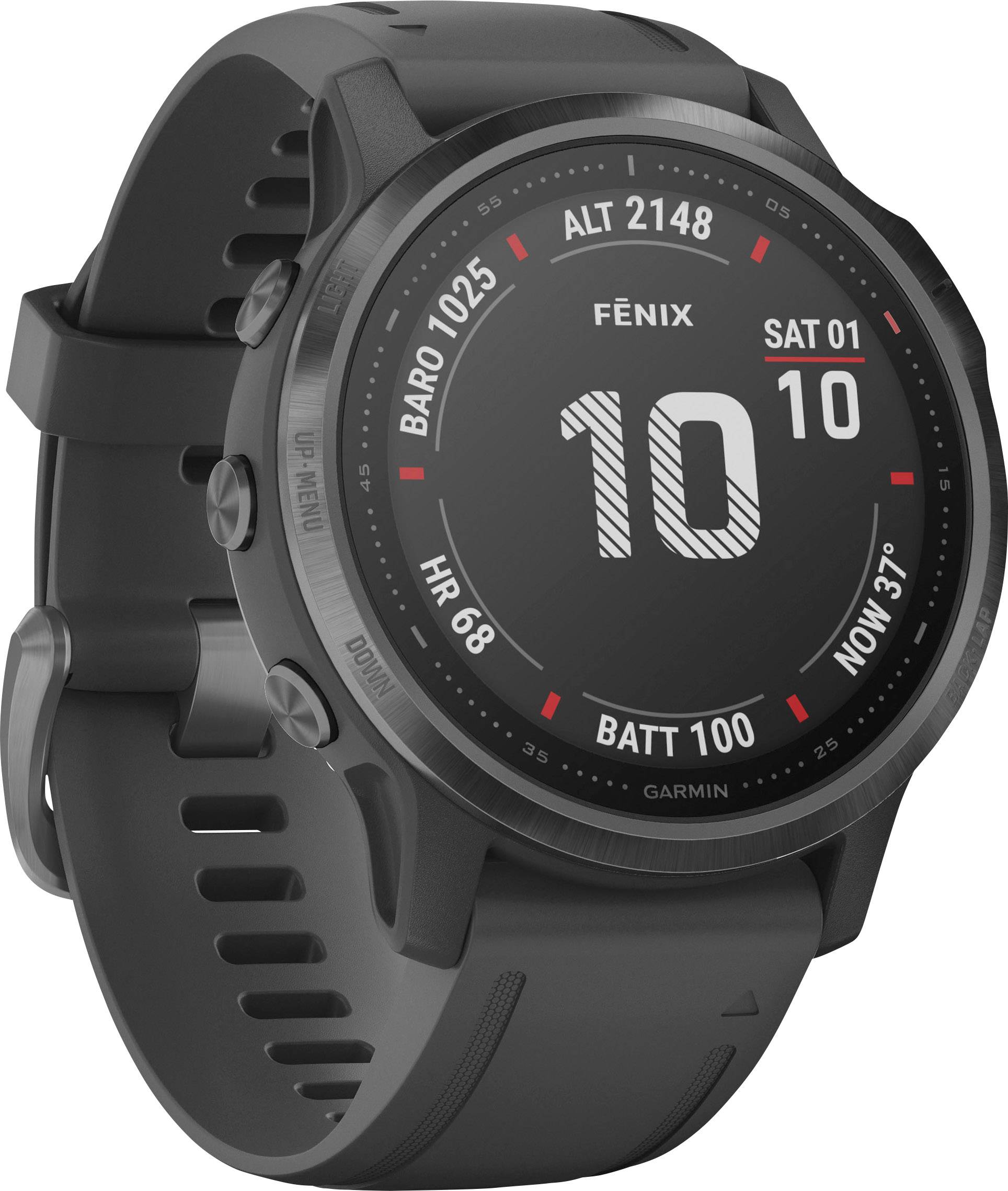 Garmin Fenix 6S Pro Smartwatch 42 mm Schwarz