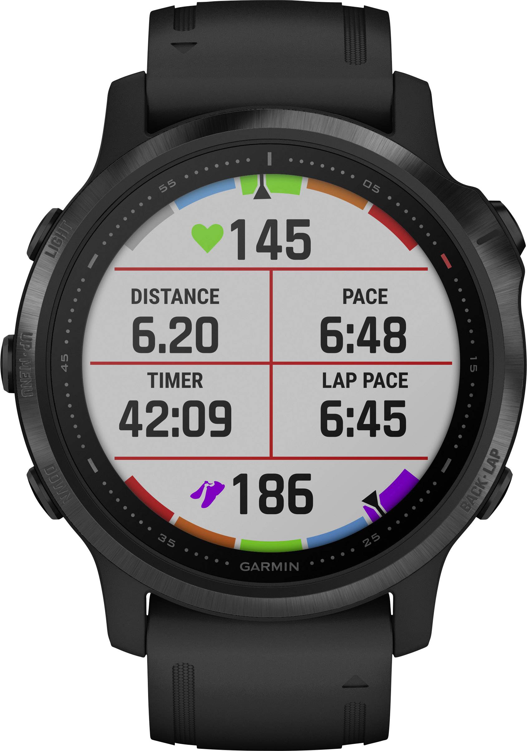 Garmin Fenix 6S Pro Smartwatch 42 mm Schwarz