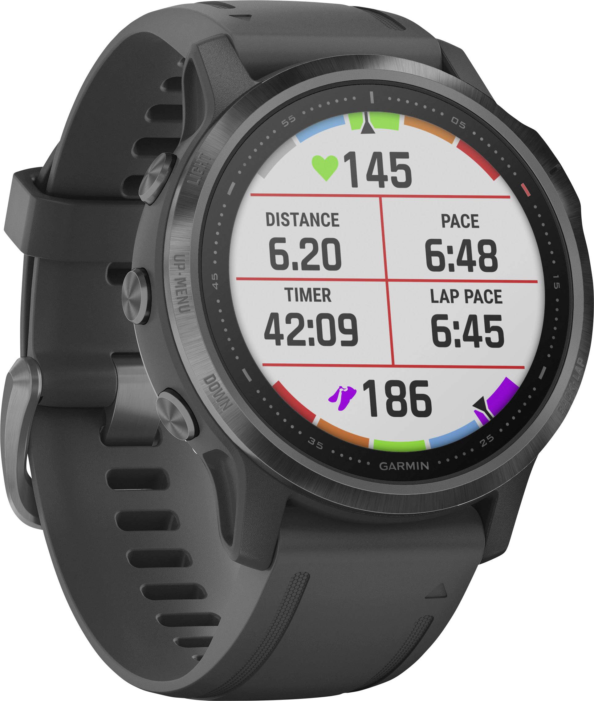 Garmin Fenix 6S Pro Smartwatch 42 mm Schwarz