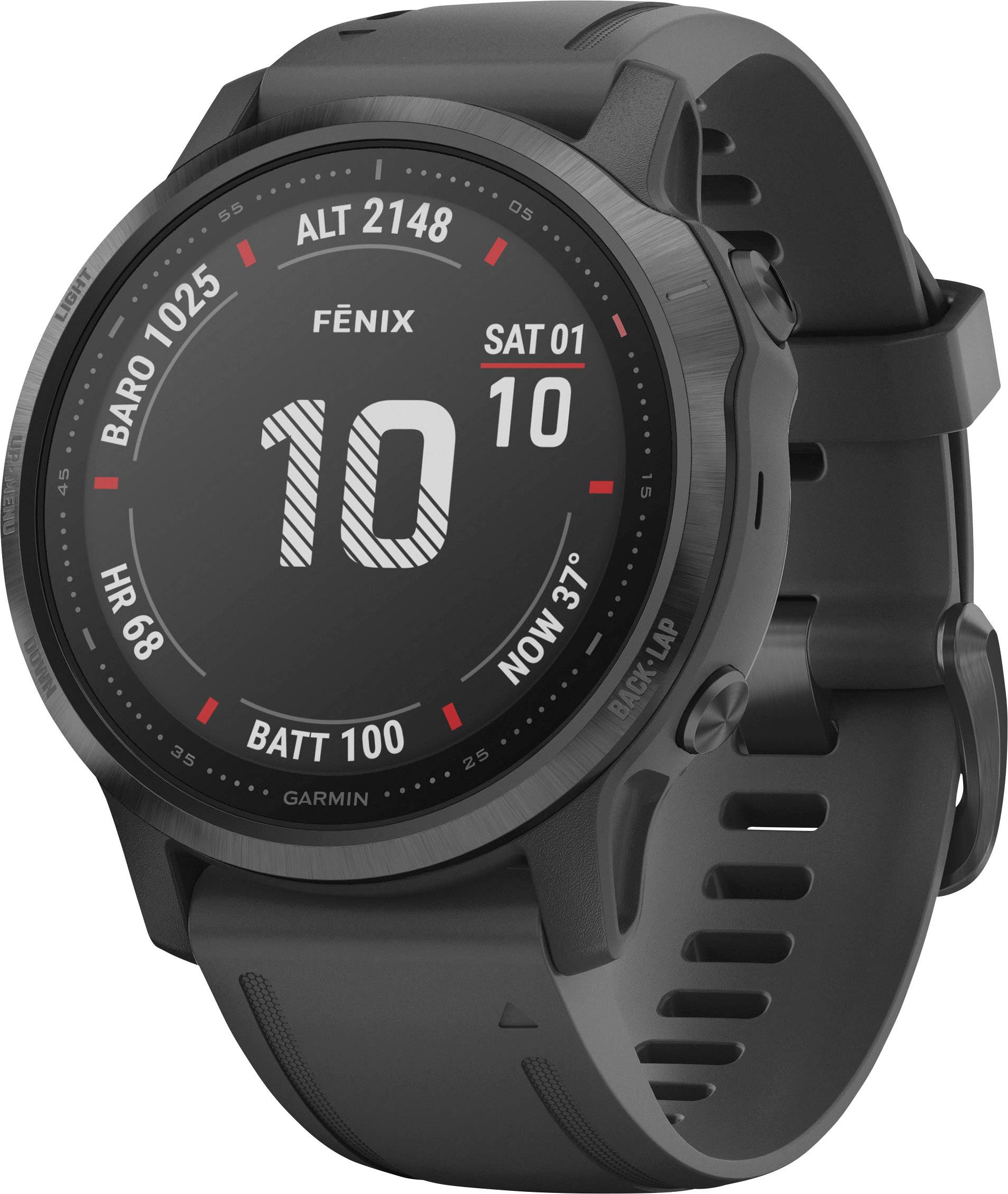 Garmin Fenix 6S Pro Smartwatch 42 mm Schwarz
