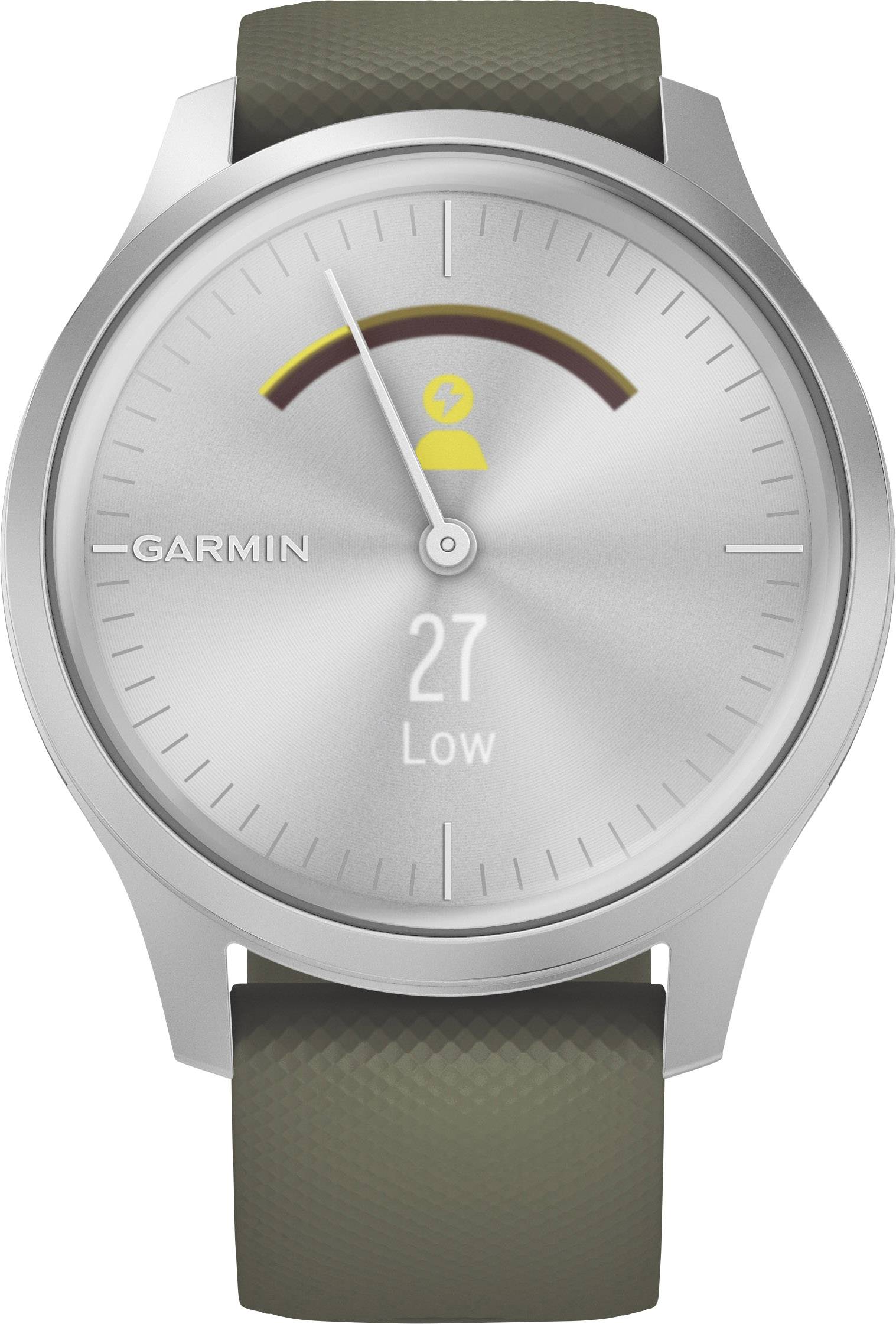 Garmin Vivomove Style Smartwatch 42 mm Moosgrün