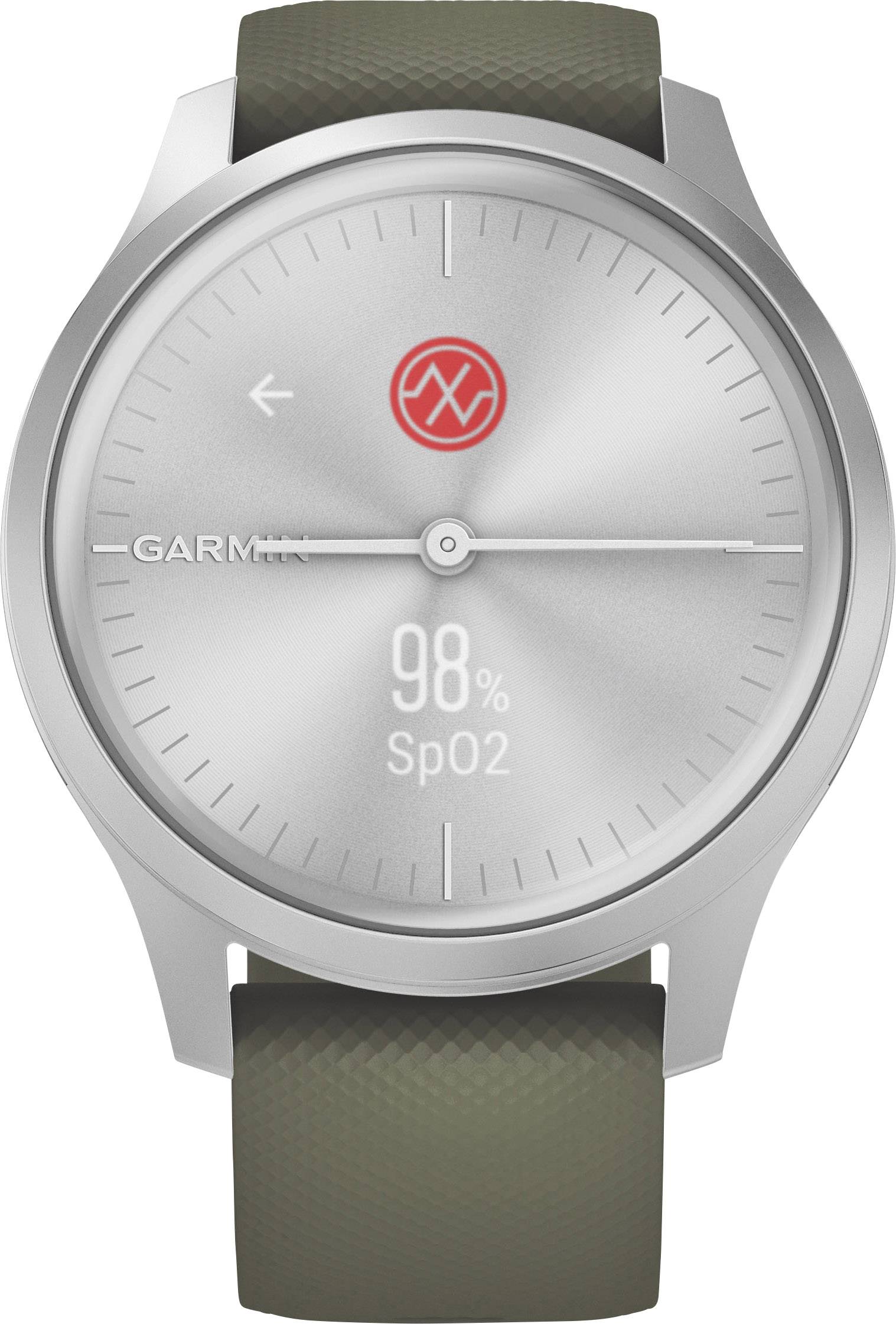 Garmin Vivomove Style Smartwatch 42 mm Moosgrün