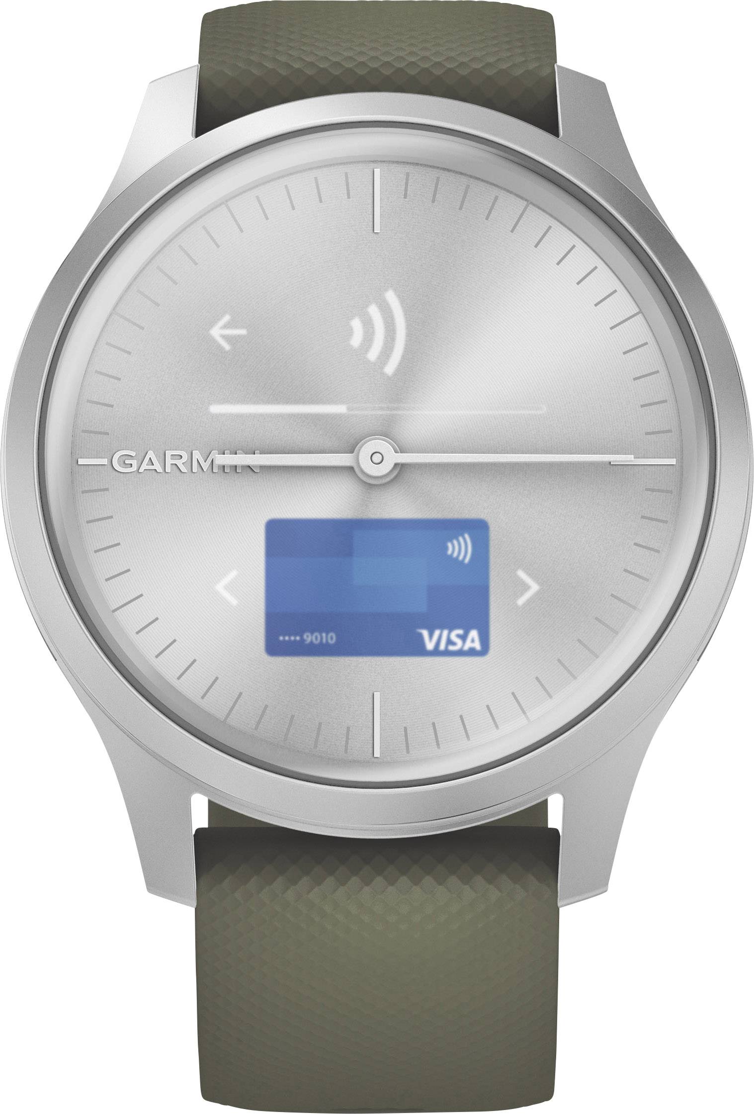 Garmin Vivomove Style Smartwatch 42 mm Moosgrün